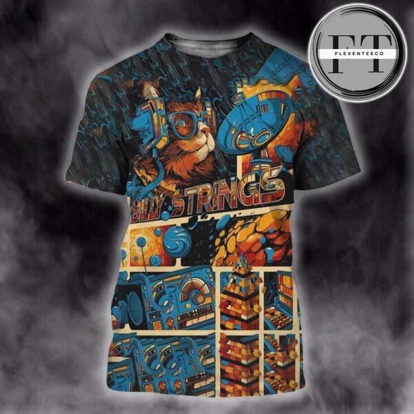 Billy Strings Music Show At John Paul Jones Arena In Charlottesville VA On April 15th 2025 All Over Sprint Shirt