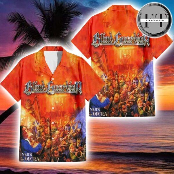Blind Guardian A Night At The Opera Album Cover 2025 Hawaiin T-Shirt