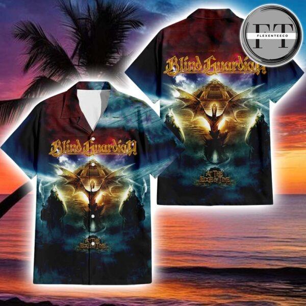 Blind Guardian At The Edge Of Time Album Cover 2025 Hawaiin T-Shirt