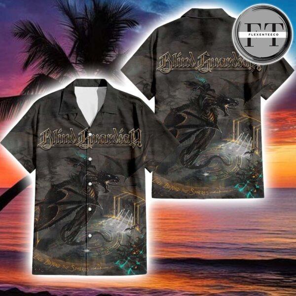 Blind Guardian Live Beyond The Spheres Album Cover 2025 Hawaiin T-Shirt