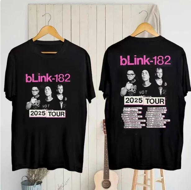 Blink-182 Missionary Impossible Tour 2025 Shirts
