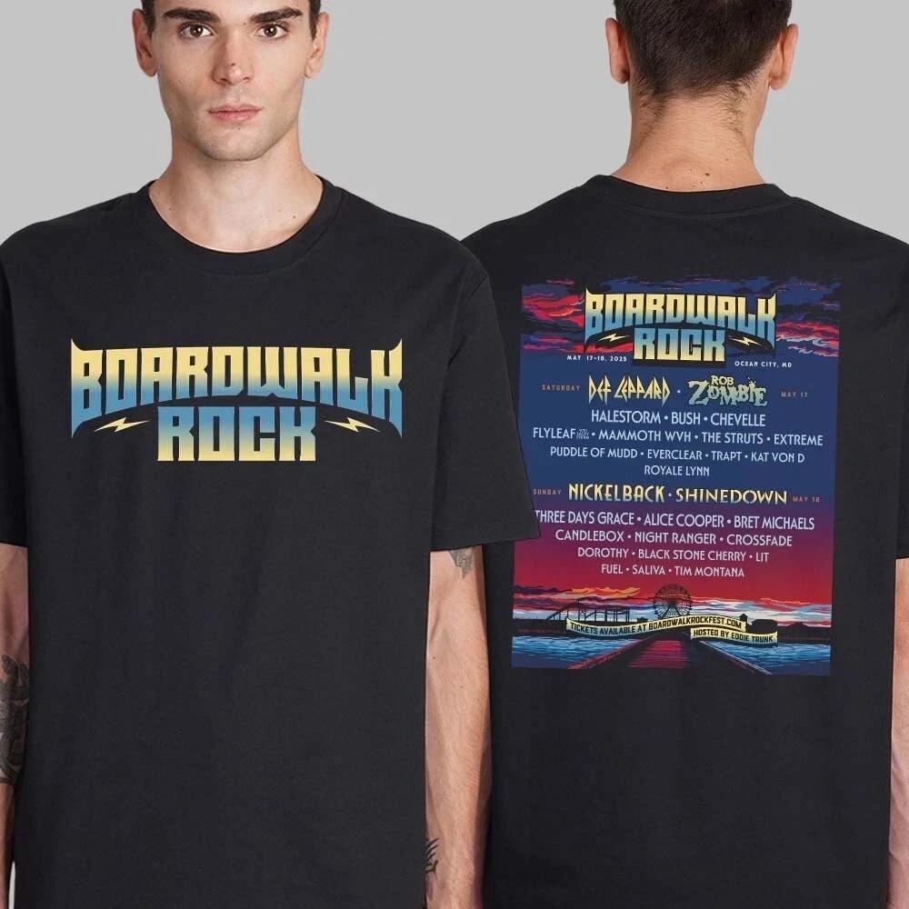 Boardwalk Rock Music Fest With Rob Zombie 2025 Shirts