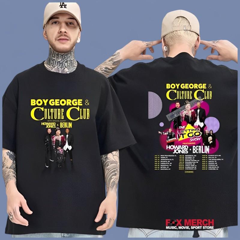 Boy George With Culture Club Tour T-Shirts
