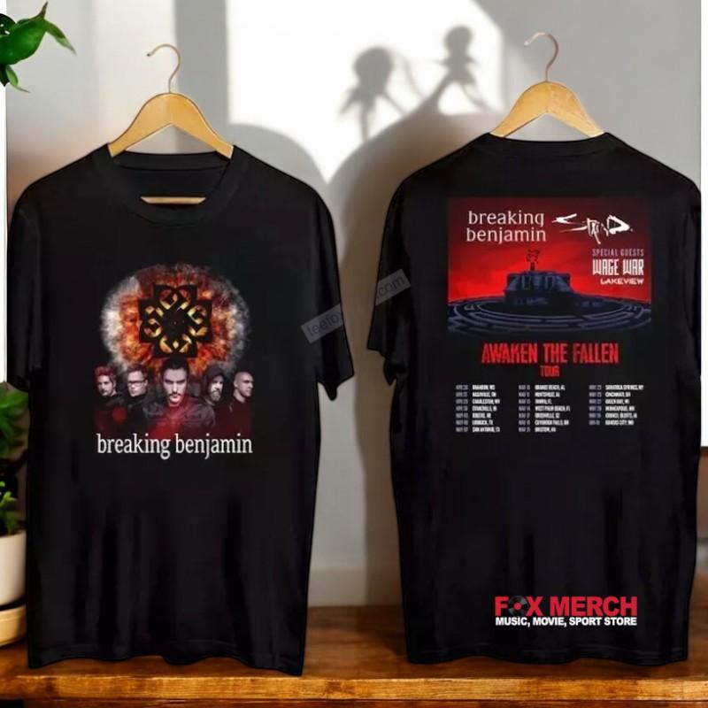 Breaking Benjamin Awaken The Fallen Tour 2025 Shirt