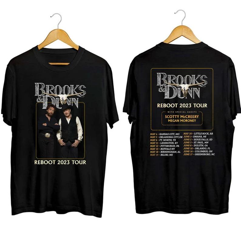 Brooks & Dunn Tour 2023 Country Concert Short-Sleeve T-Shirt