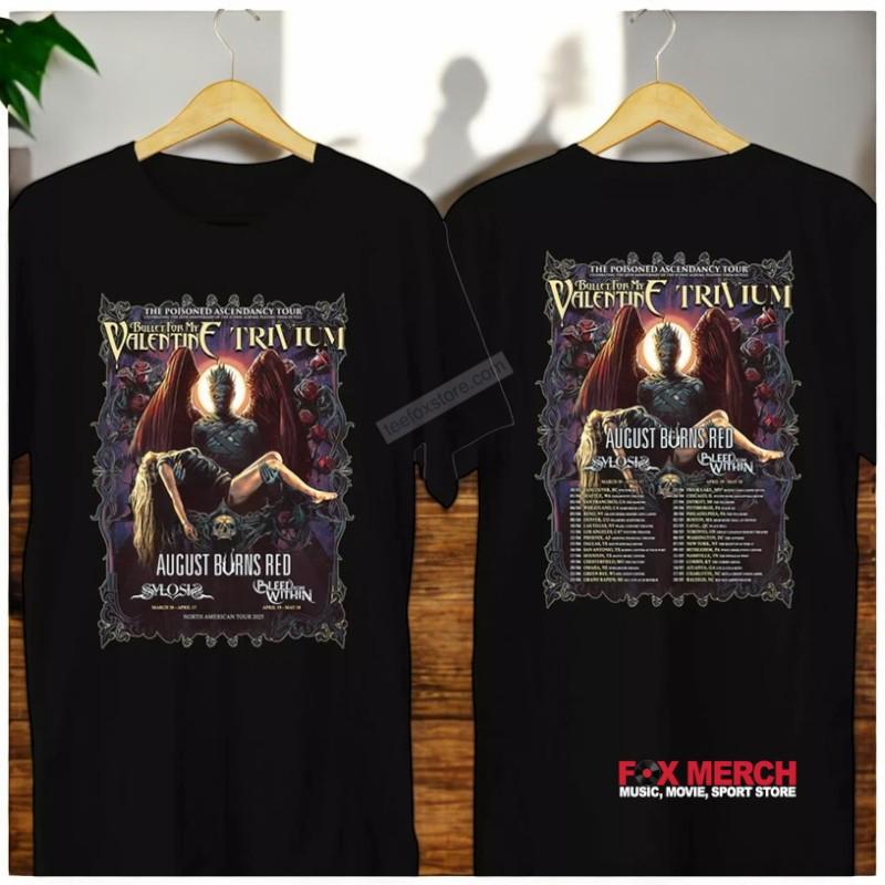 Bullet for My Valentine The Poisoned Ascendancy Tour 2025 Concert T-Shirt