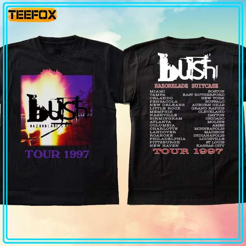 Bush Razorblade Suitcase Tour 1997 Retro T-Shirt