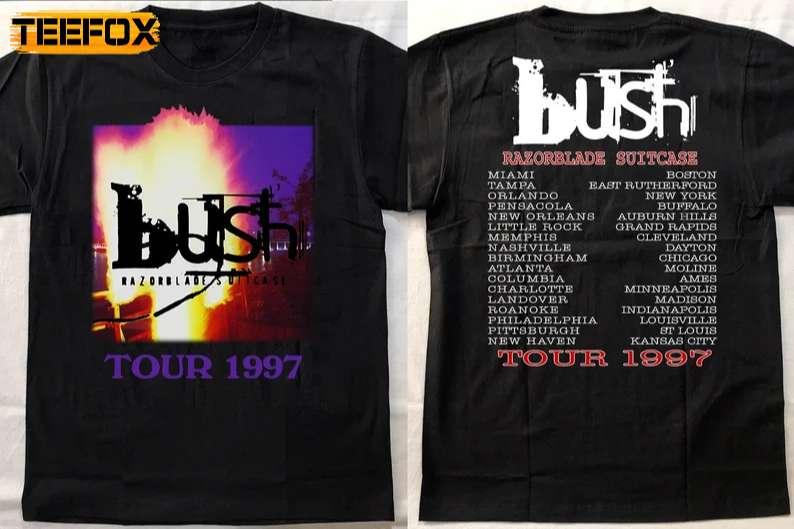 Bush Razorblade Suitcase Tour 1997 Short-Sleeve T-Shirt