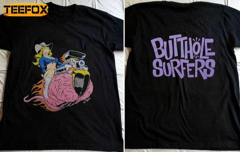 Butthole Surfers Independent Worm Saloon 1993 Tour Short-Sleeve T-Shirt