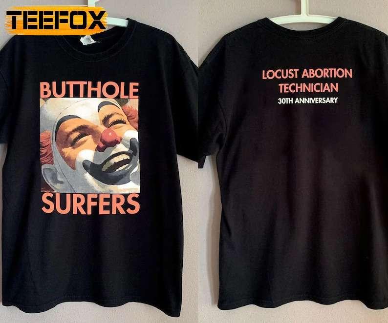 Butthole Surfers Locust Abortion Technician 30th Anniversary T-Shirt