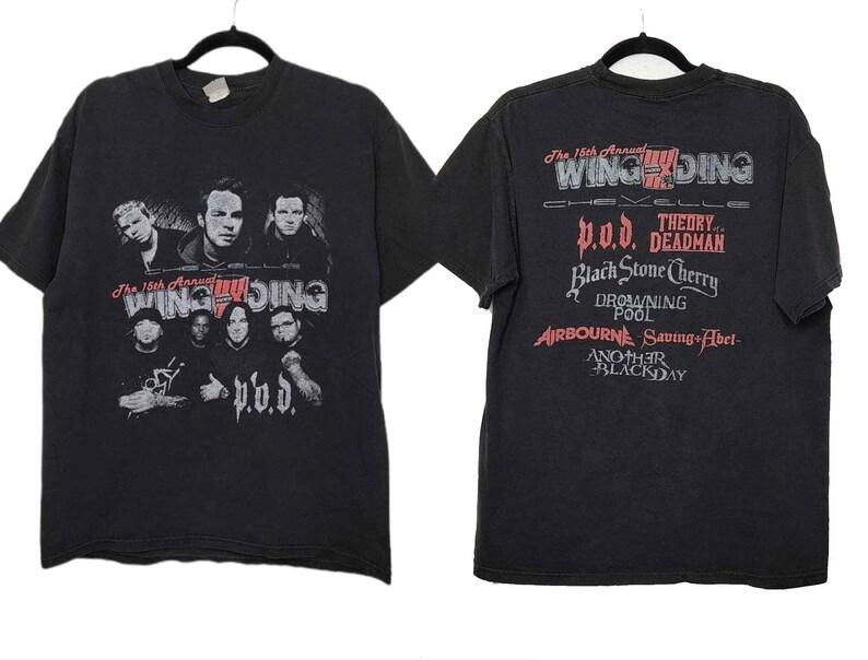 Chevelle Theory Deadman Black Stone Cherry P.O.D. Short-Sleeve T-Shirt