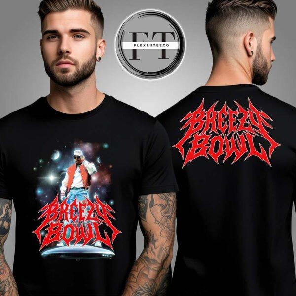 Chris Brown Breezy Bowl XX Intergalatic SS Two Sided Unisex T-Shirt