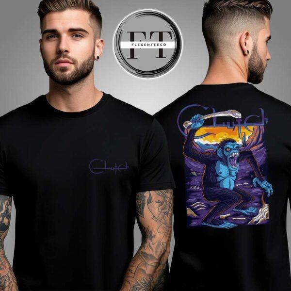 Clutch At Michigan Theater In Ann Arbor MI On Jun 20 2025 Two Sided Unisex T-Shirt