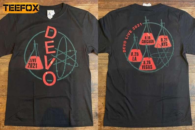 DEVO Live And Tell Tour 2021 Short-Sleeve T-Shirt