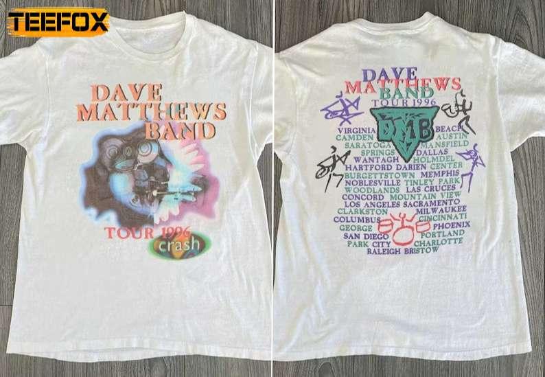 Dave Matthews Crash Band Tour 1996 Short-Sleeve T-Shirt
