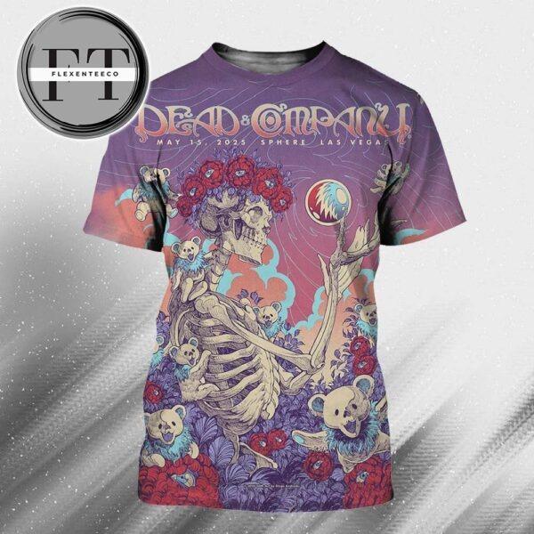 Dead And Company At Sphere In Las Vegas NV On May 15 2025 All Over Print Shirt