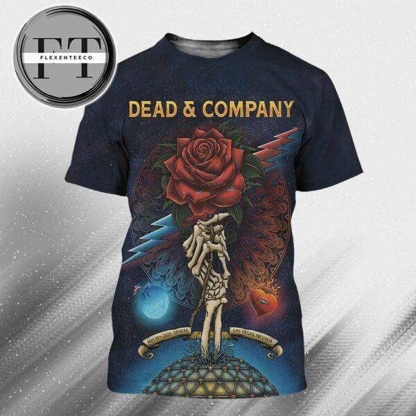 Dead And Company Live At Sphere In Las Vegas Nevada On May 10 2025 All Over Print Shirt