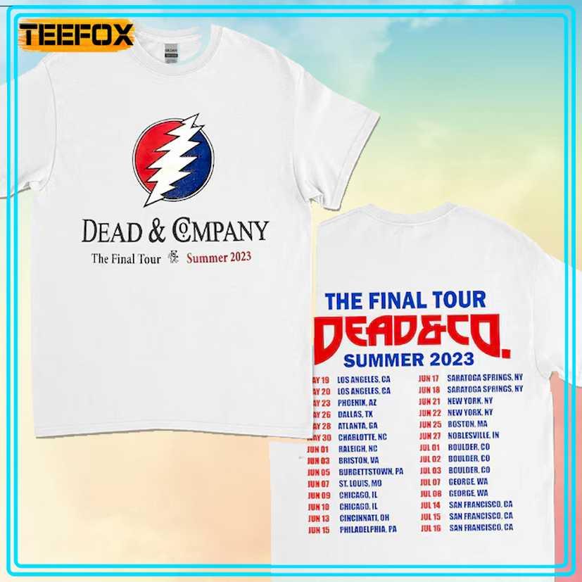 Dead And Company The Final 2023 Concert Tour T-Shirt