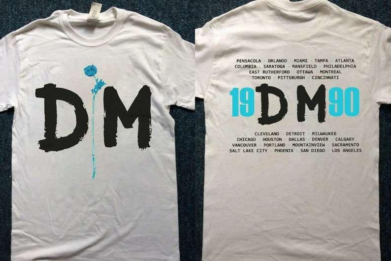 Depeche Mode Violatorrr US Tour Vintage 1990 T Shirt