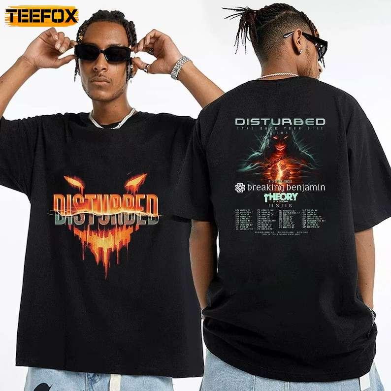 Disturbed Take Back Your Life Concert 2023 Short-Sleeve T-Shirt