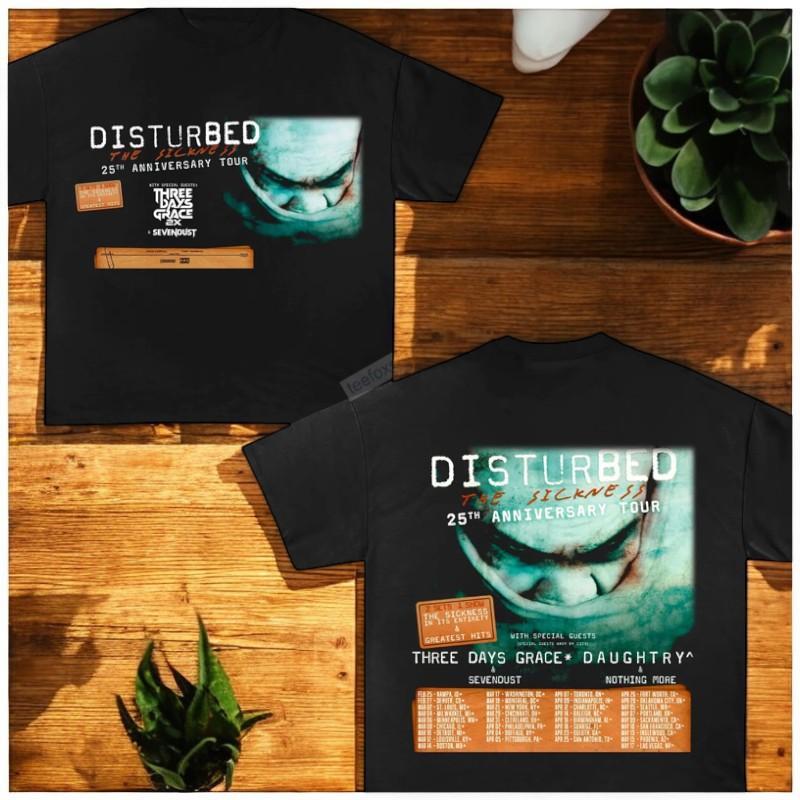 Disturbed The Sickness 25th Anniversary Tour 2025 Shirt
