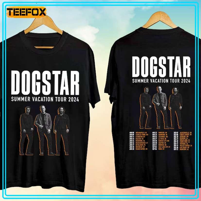 Dogstar Summer Vaction US Tour 2024 Concert T-Shirt