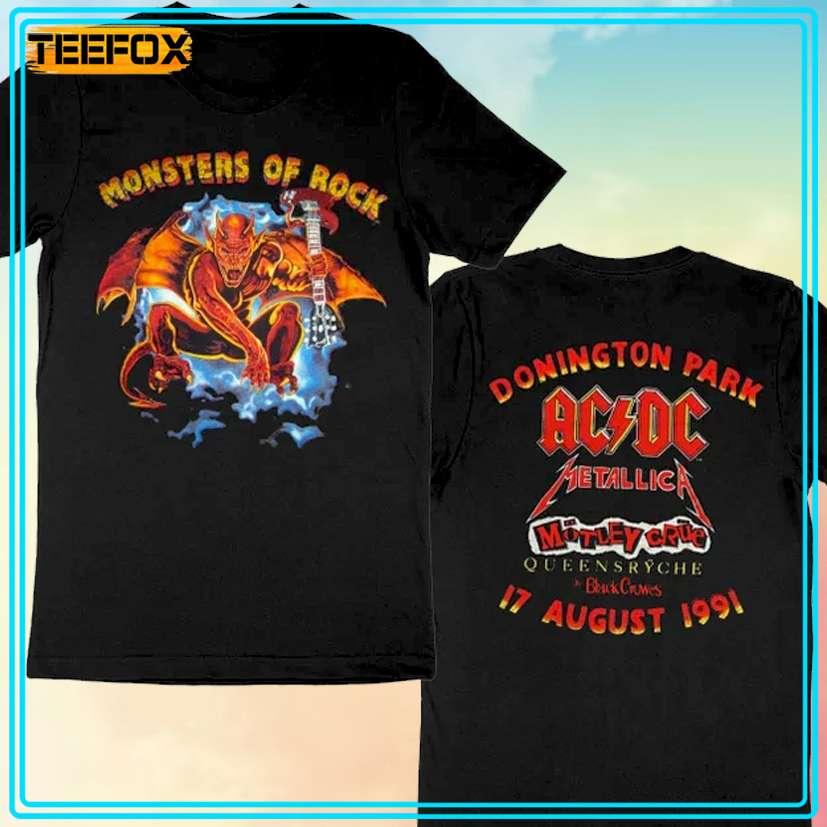 Donington Park Monsters of Rock 1991 ACDC T-Shirt