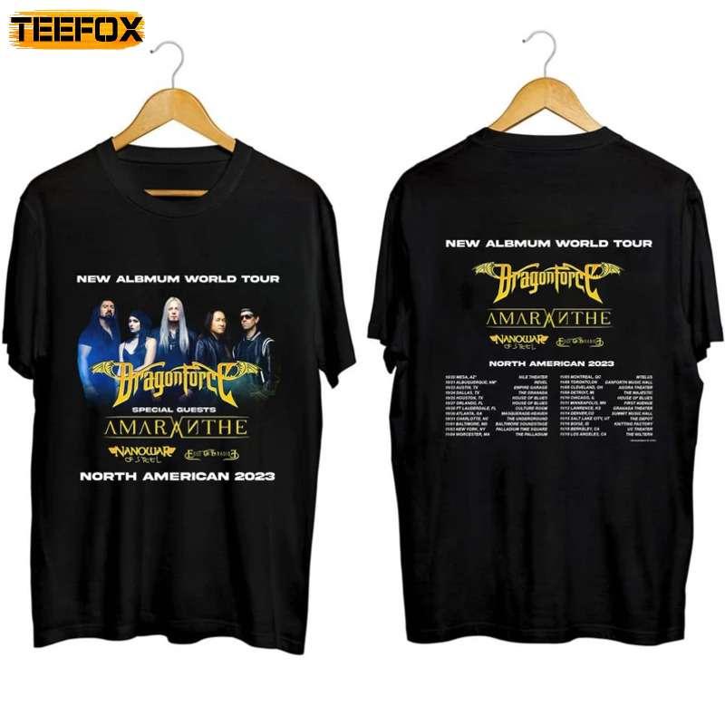 DragonForce Fall North American Tour 2023 Adult Short-Sleeve T-Shirt
