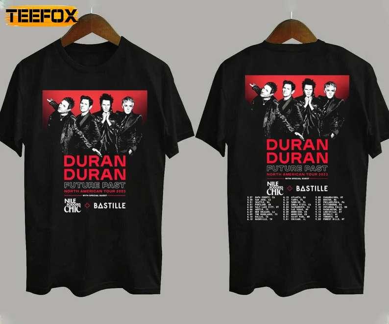 Duran Duran Future Fast North American Tour 2023 Short-Sleeve T-Shirt