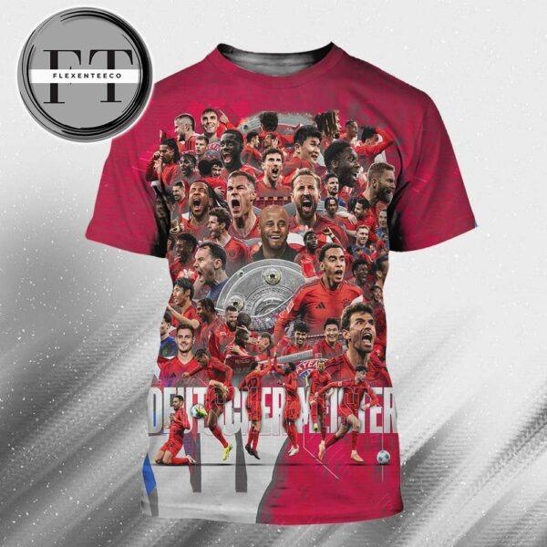 FC Bayern Munich Is The Champions Of Bundesliga Deutscher Meister 2025 All Over Print Shirt