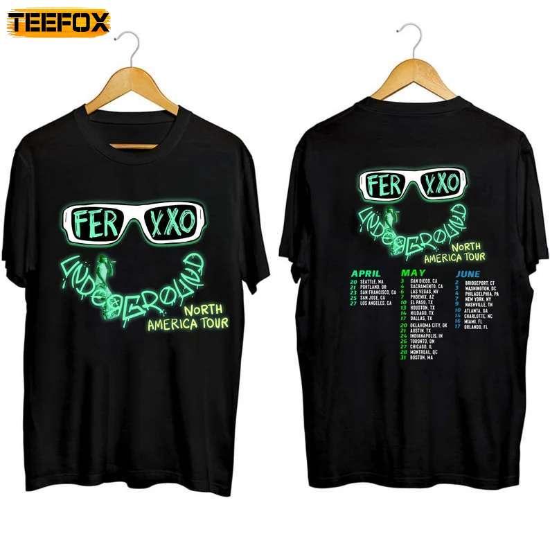 FELIZ CUMPLEANOS Ferxxo 2023 Tour Music Concert Short-Sleeve T-Shirt