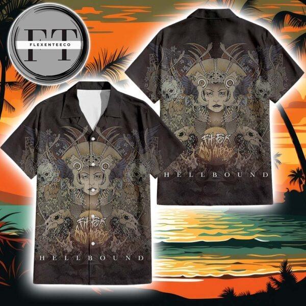 Fit For An Autopsy Hellbound Album Cover 2025 Summer Hawaiian Shirt