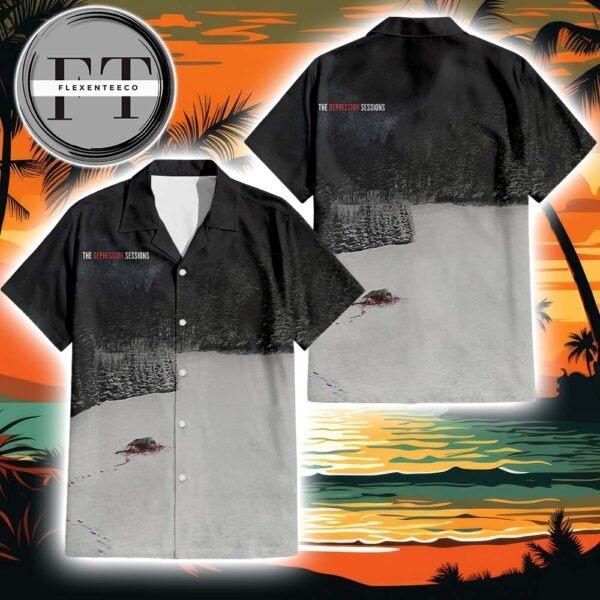Fit For An Autopsy The Depression Sessions Album Cover 2025 Summer Hawaiian Shirt