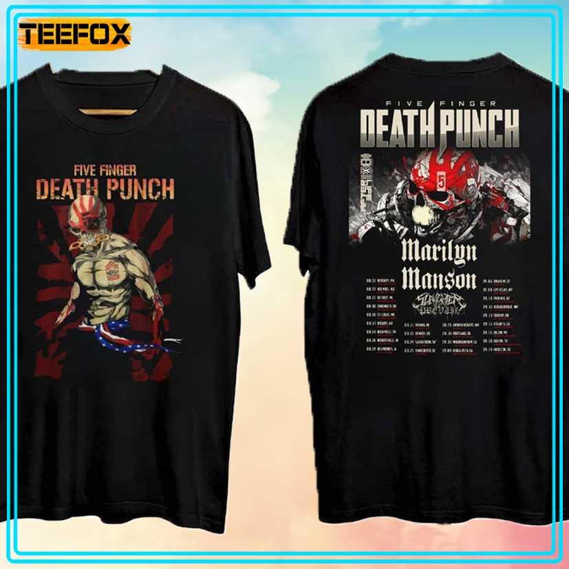 Five Finger Death Punch Tour 2024 Unisex T-Shirt