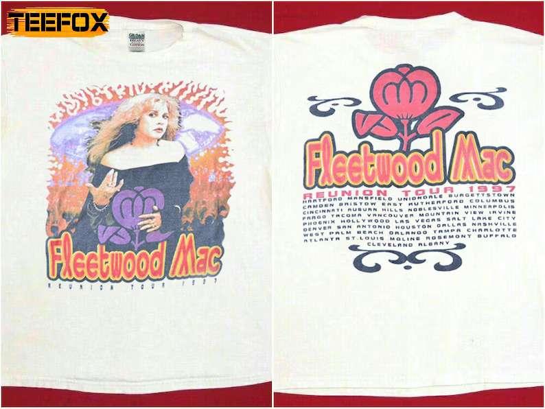 Fleetwood Mac Reunion Tour 1997 Retro T-Shirt