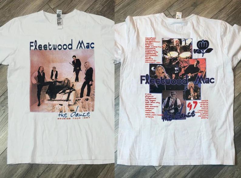 Fleetwood Mac The Dance Tour 1997 Music Band Unisex T-Shirt
