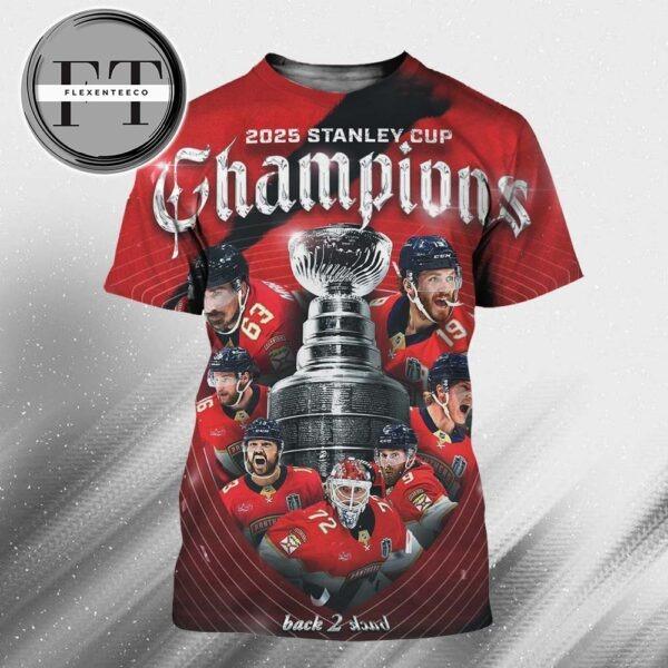 Florida Panthers Are Stanley Cup Champions NHL 2025 All Over Print Shirt