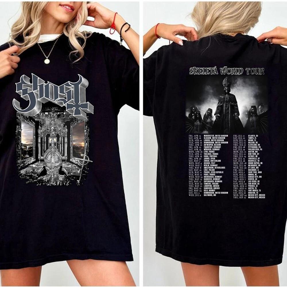 Ghost Band Skeleta World Tour 2025 Shirt