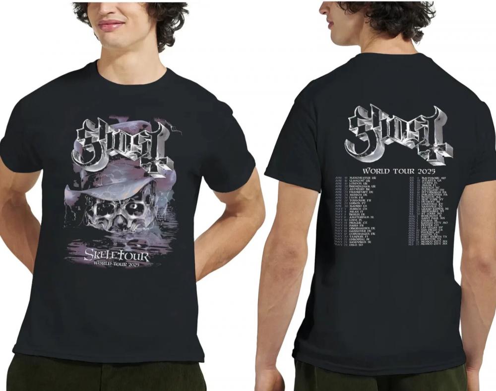 Ghost Band World Tour 2025 Ghost Skeletour World Tour Shirt