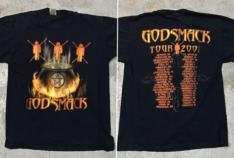 Godsmack Tour 2001 Short-Sleeve T-Shirt
