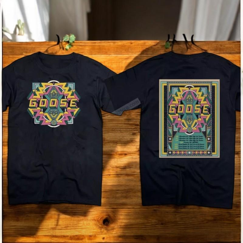 Goose Band Winter Tour 2025 Concert T-Shirt
