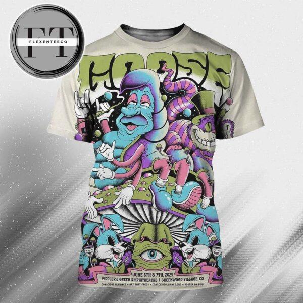 Goose The Band At Fiddler’s Green Amphitheatre In Greenwood Village CO On June 6th And 7th 2025 All Over Print Shirt
