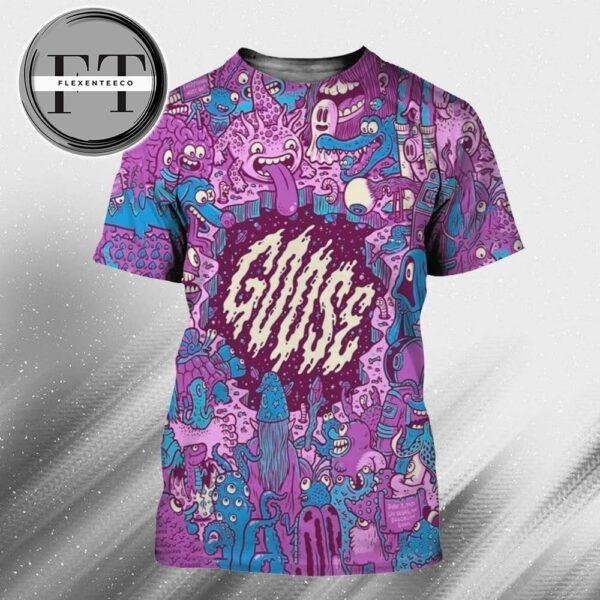 Goose The Band In Las Vegas NV On June 3 2025 All Over Print Shirt