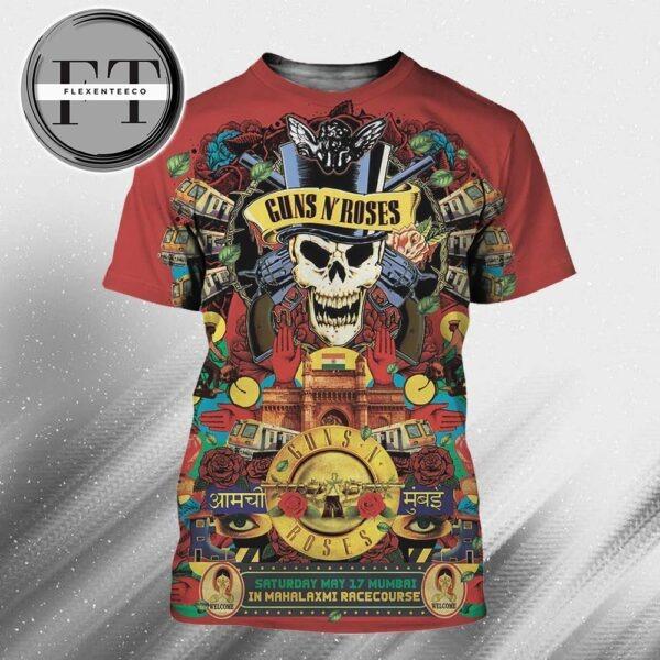 Gun N Rose At Mahalaxmi Racecourse In Mumbai IN On May 17 2025 All Over Print Shirt