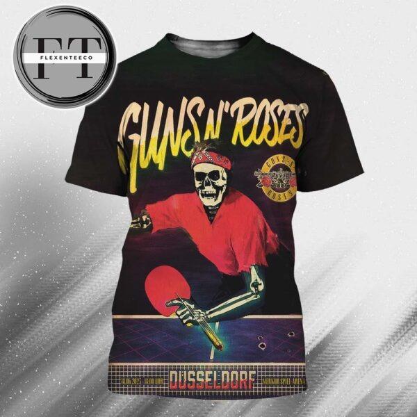 Guns N Roses At Merkur Spiel Arena In Dusseldorf On June 18 2025 All Over Print Shirt