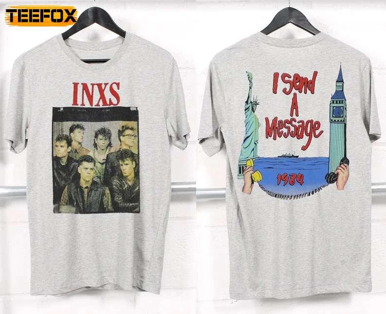 INXS I Send A Message Tour 1984 Short-Sleeve T-Shirt