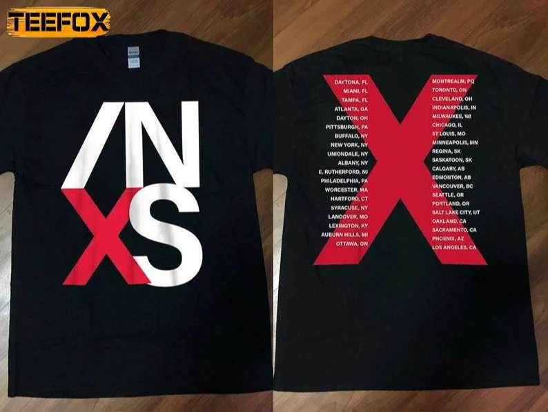 INXS X Factor Tour 1991 Concert Short-Sleeve T-Shirt