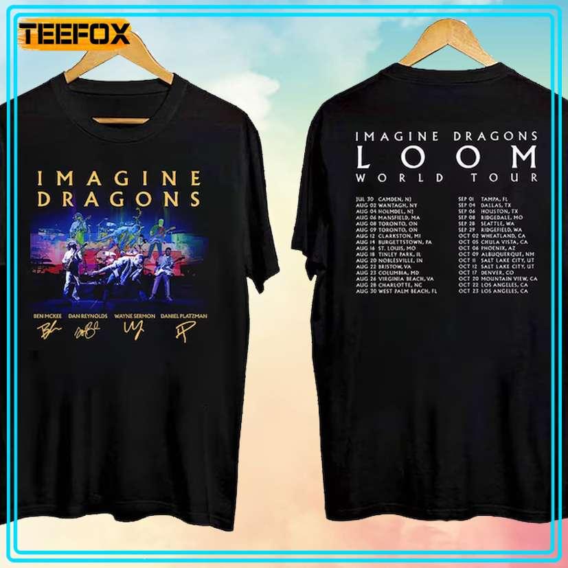 Imagine Dragons Loom Tour 2024 Music Graphic T-Shirt