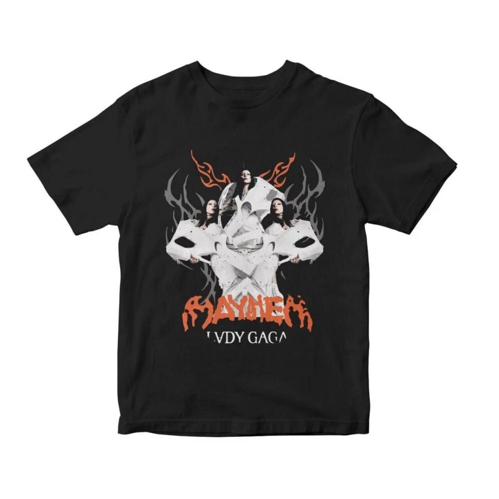 Inspired Lady Gaga Mayhem Tour 2025 Unisex Concert T-Shirt