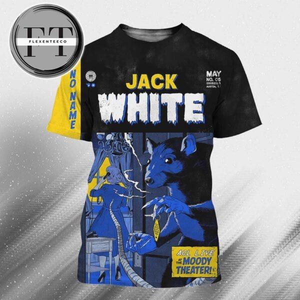 Jack White ACL Live At The Moody Theater In Austin TX On May 5 2025 All Over Sprint Shirt